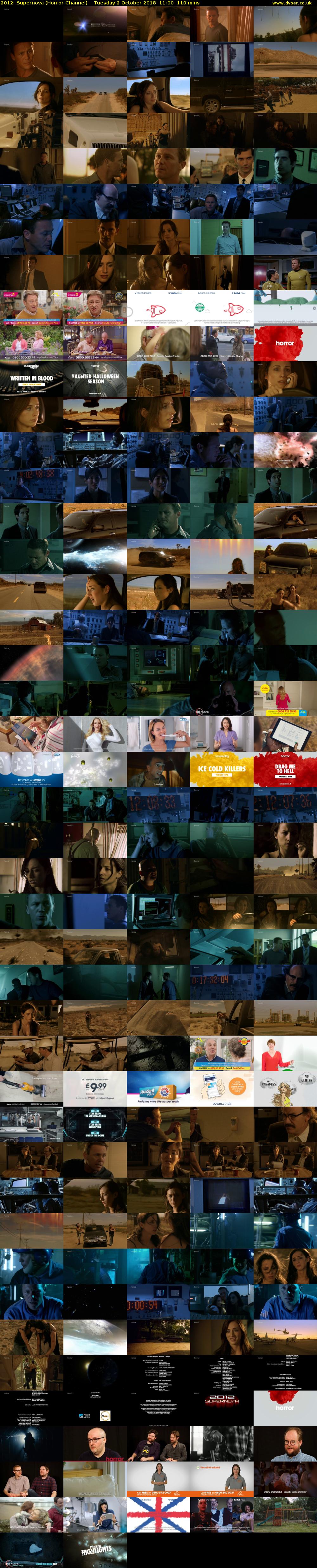 2012: Supernova (Horror Channel) Tuesday 2 October 2018 11:00 - 12:50