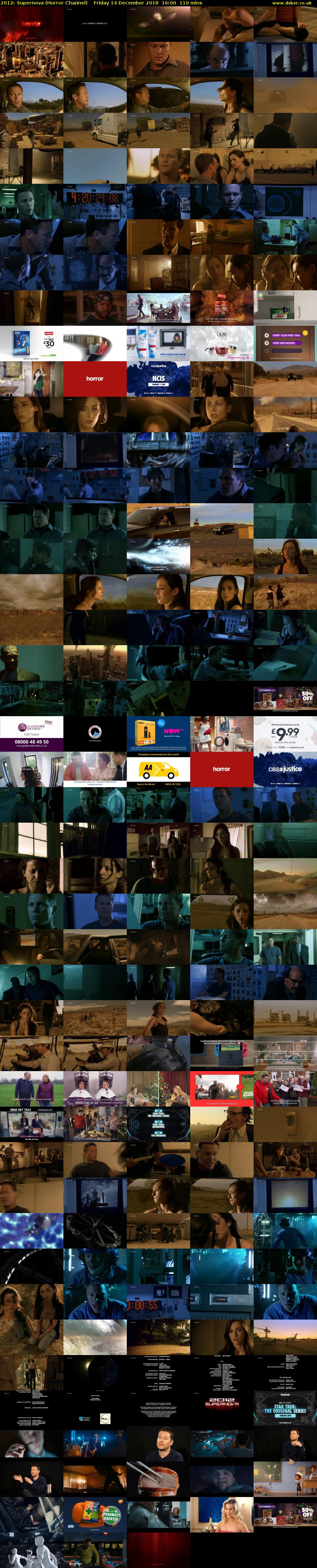 2012: Supernova (Horror Channel) Friday 14 December 2018 16:00 - 17:50