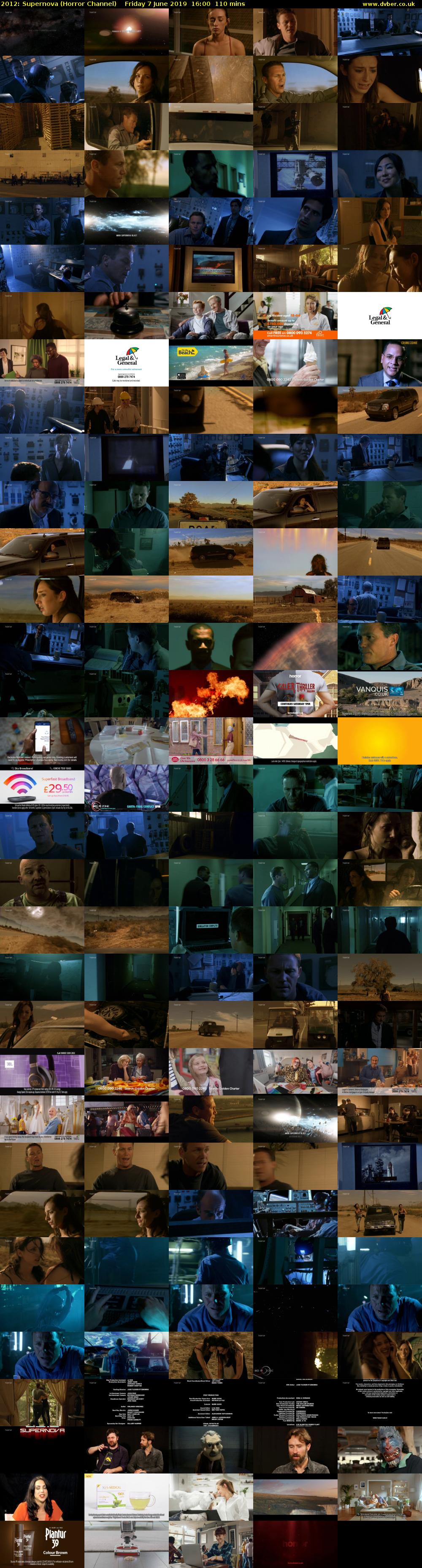 2012: Supernova (Horror Channel) Friday 7 June 2019 16:00 - 17:50