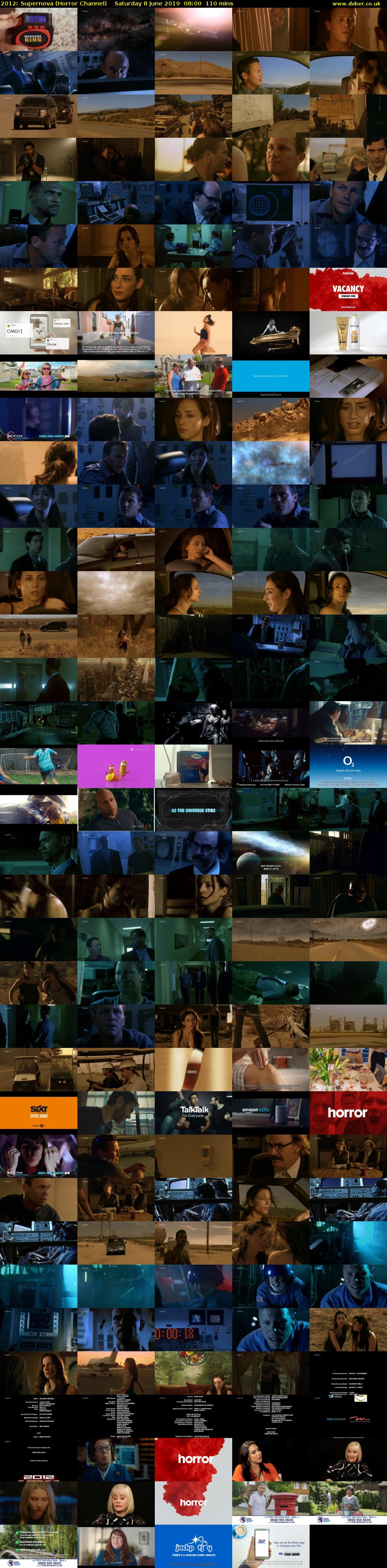 2012: Supernova (Horror Channel) Saturday 8 June 2019 08:00 - 09:50