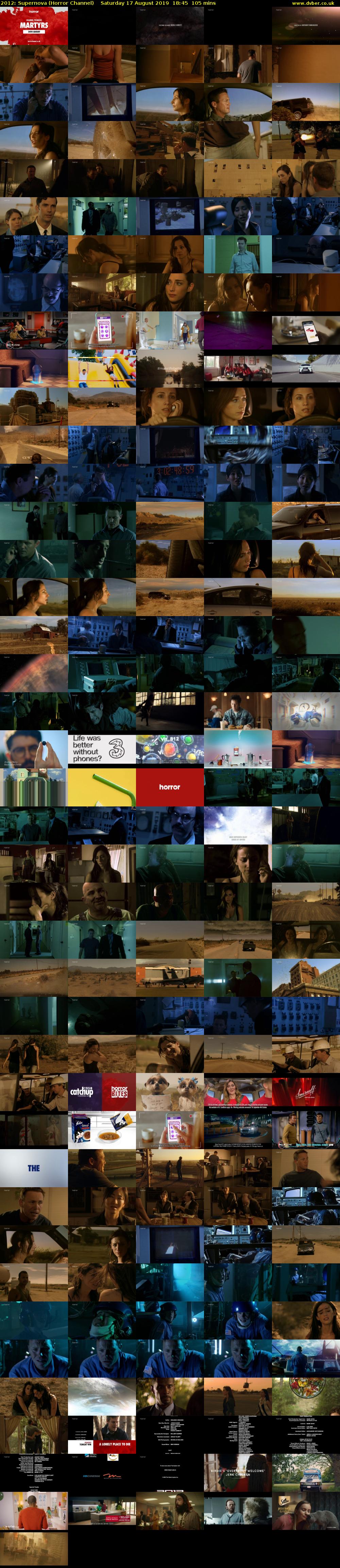 2012: Supernova (Horror Channel) Saturday 17 August 2019 18:45 - 20:30