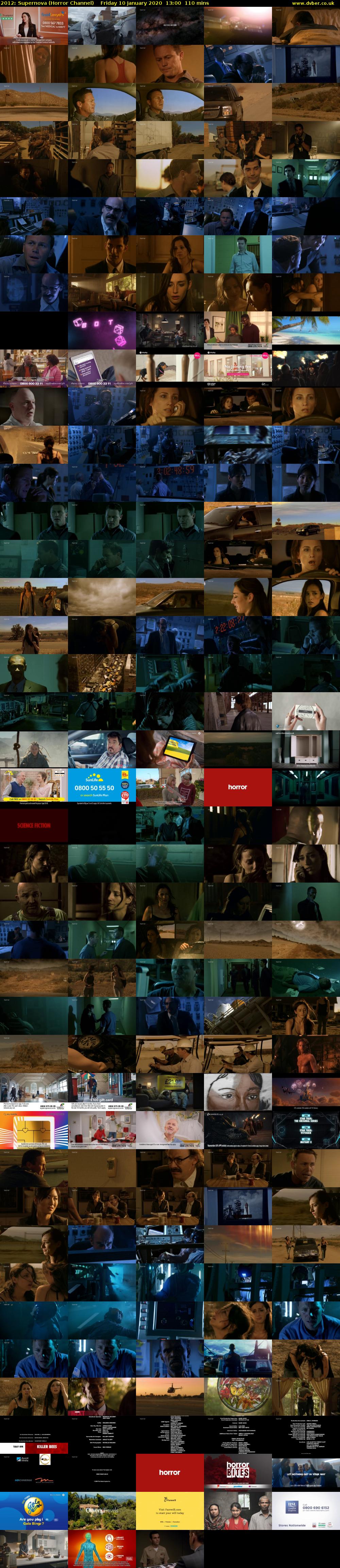 2012: Supernova (Horror Channel) Friday 10 January 2020 13:00 - 14:50