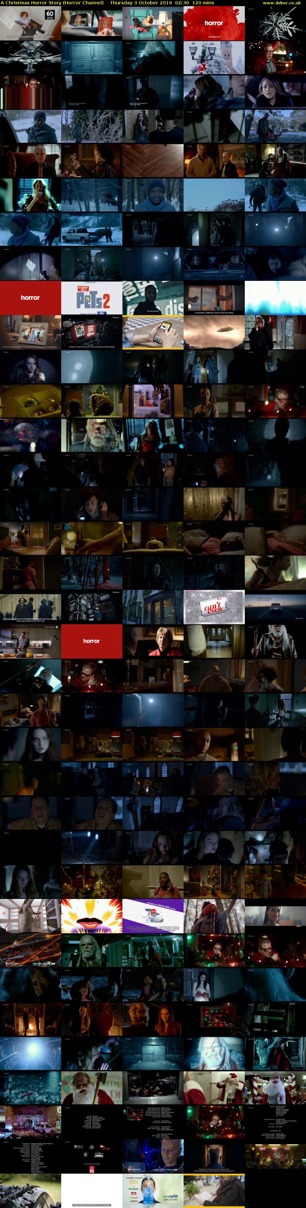 A Christmas Horror Story (Horror Channel) Thursday 3 October 2019 02:30 - 04:30