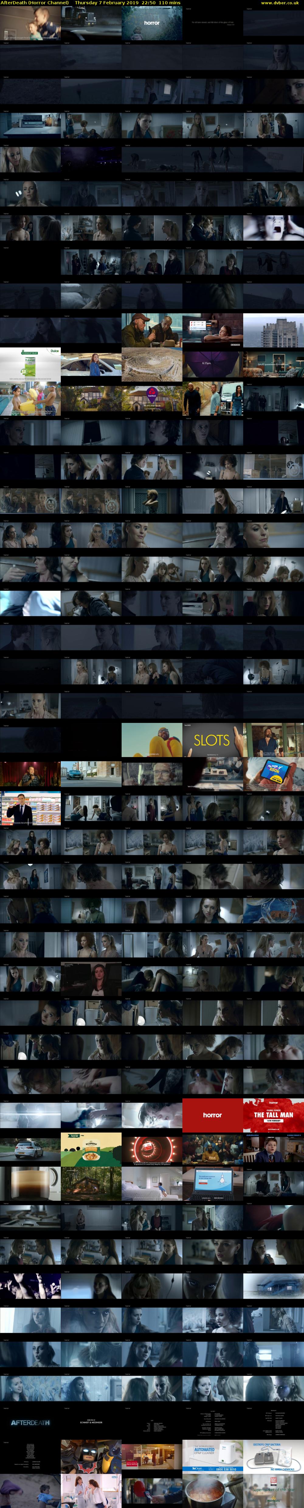 AfterDeath (Horror Channel) Thursday 7 February 2019 22:50 - 00:40