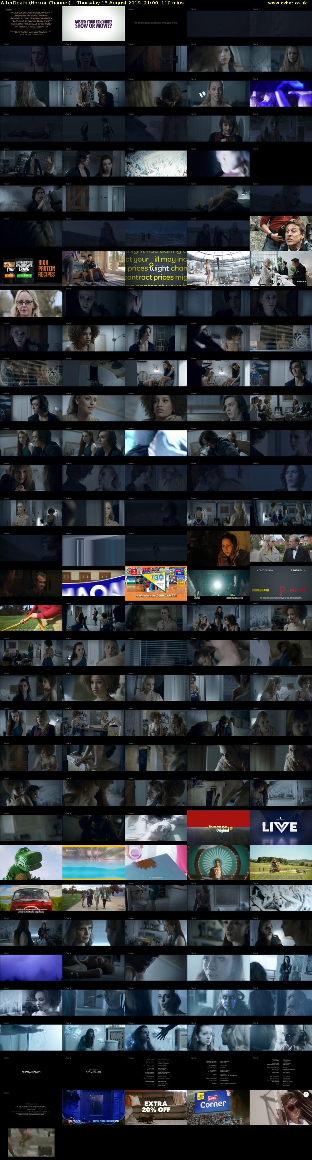 AfterDeath (Horror Channel) Thursday 15 August 2019 21:00 - 22:50
