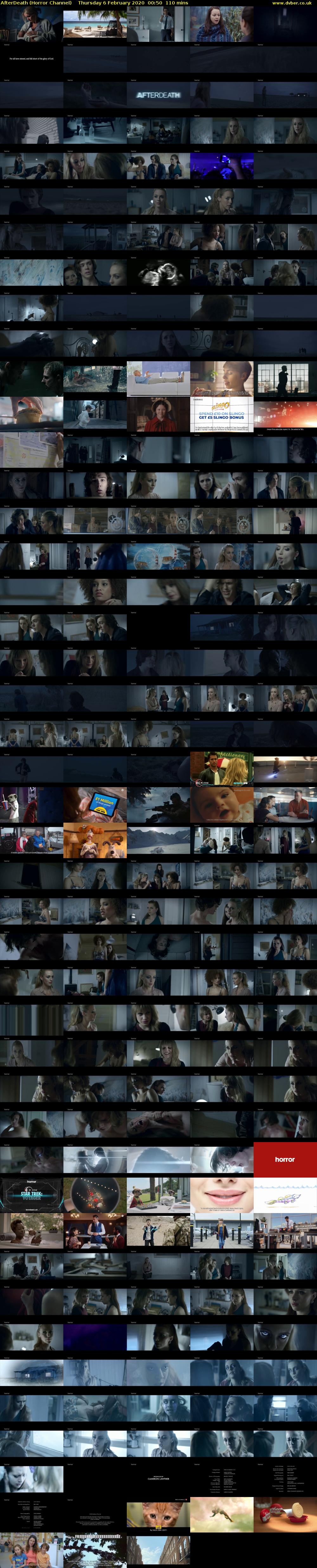 AfterDeath (Horror Channel) Thursday 6 February 2020 00:50 - 02:40