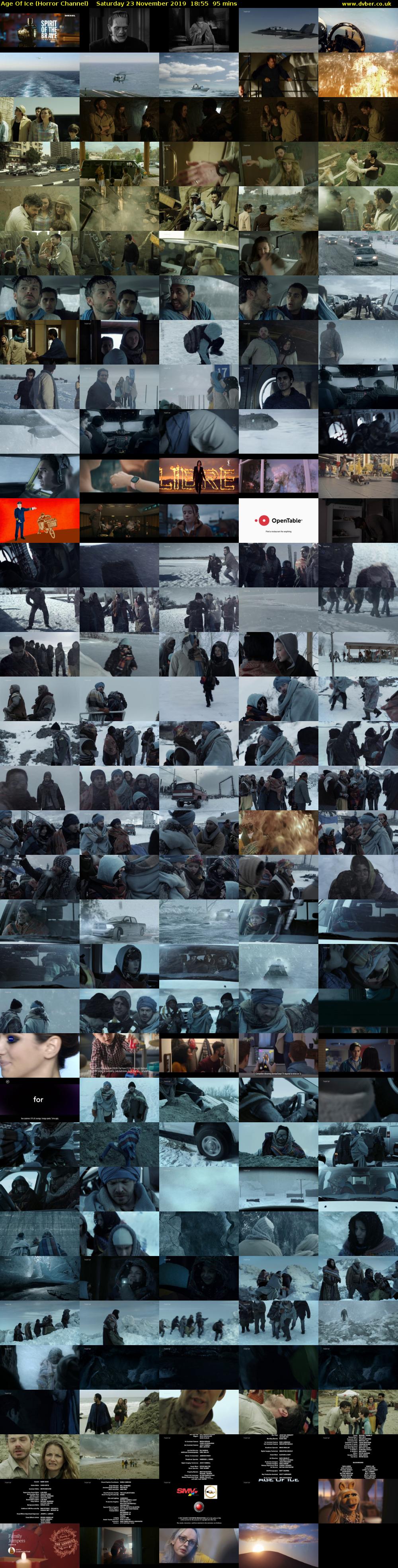 Age Of Ice (Horror Channel) Saturday 23 November 2019 18:55 - 20:30