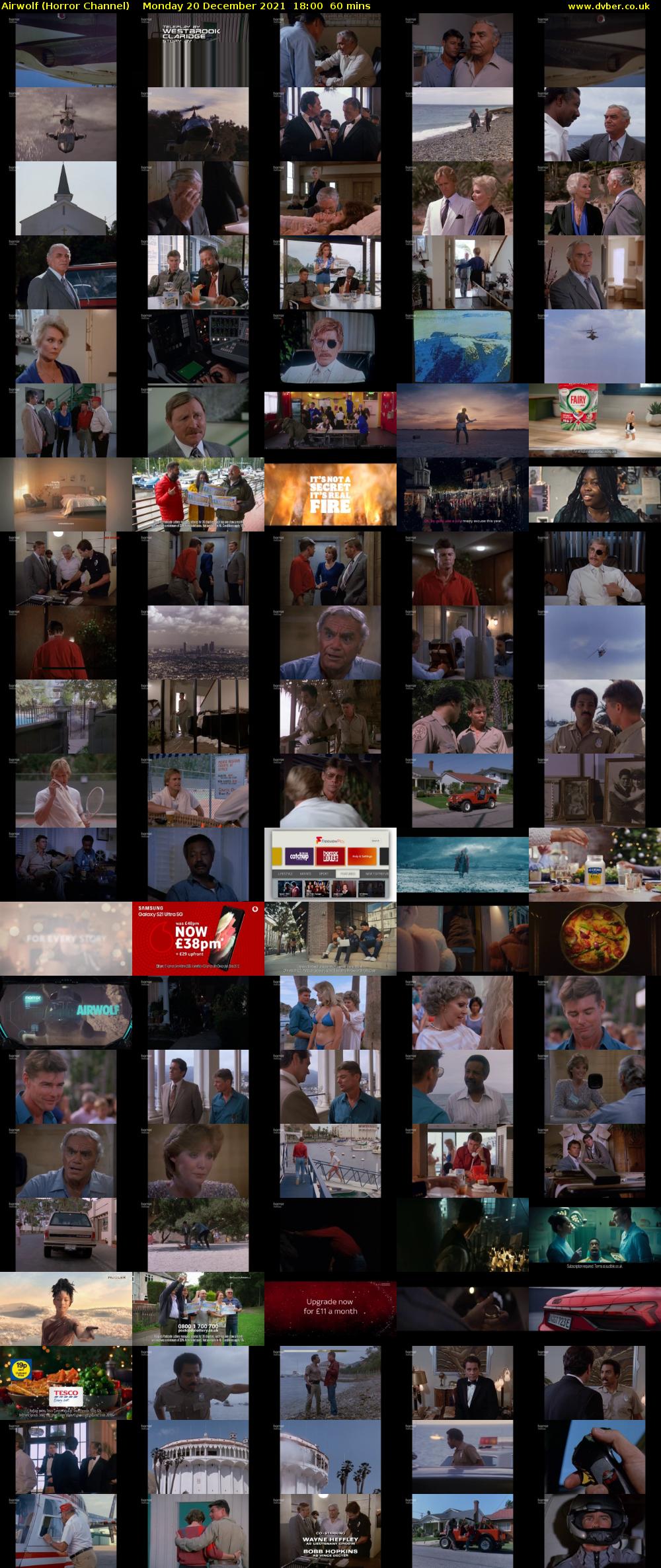 Airwolf (Horror Channel) Monday 20 December 2021 18:00 - 19:00