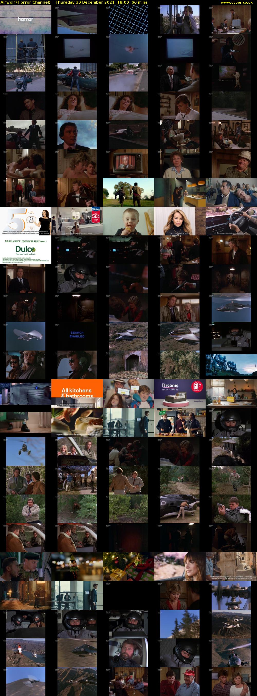 Airwolf (Horror Channel) Thursday 30 December 2021 18:00 - 19:00
