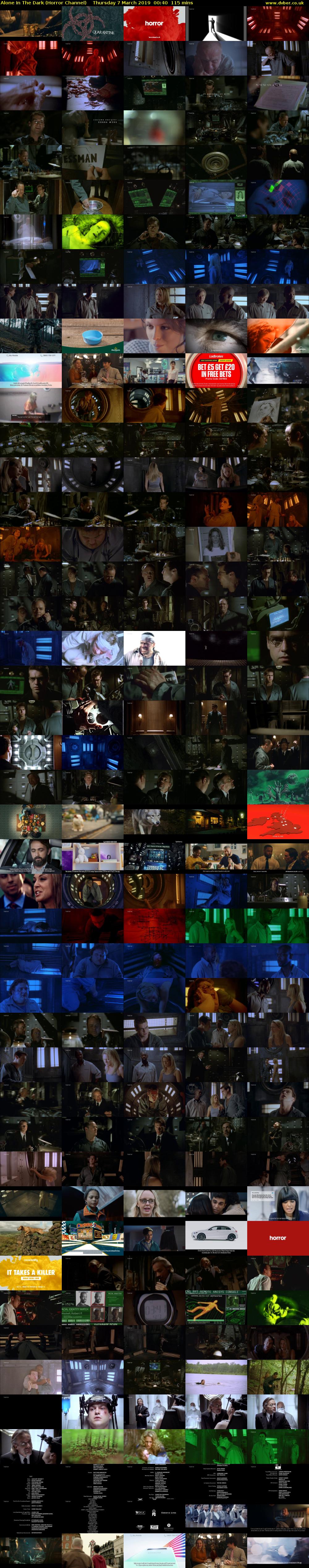 Alone In The Dark (Horror Channel) Thursday 7 March 2019 00:40 - 02:35
