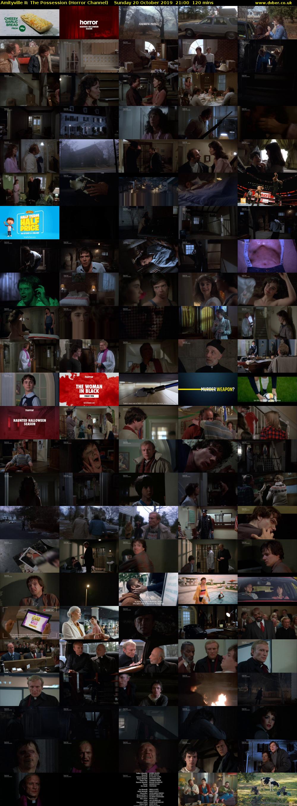 Amityville II: The Possession (Horror Channel) Sunday 20 October 2019 21:00 - 23:00