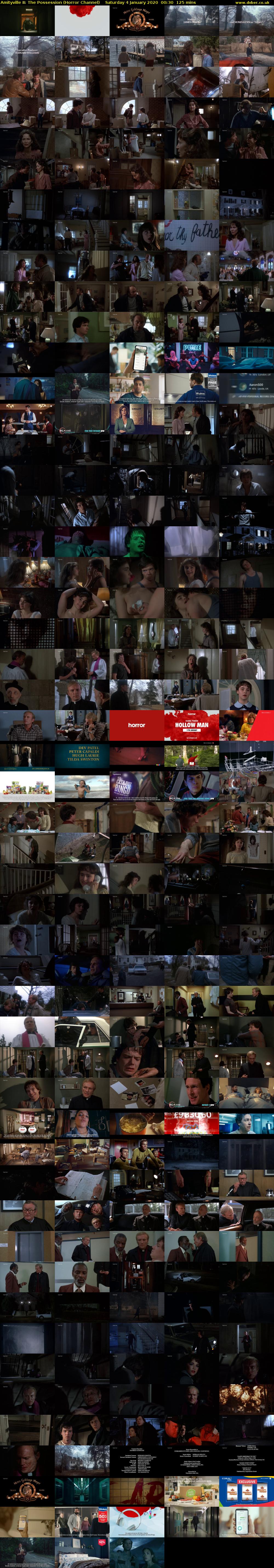 Amityville II: The Possession (Horror Channel) Saturday 4 January 2020 00:30 - 02:35