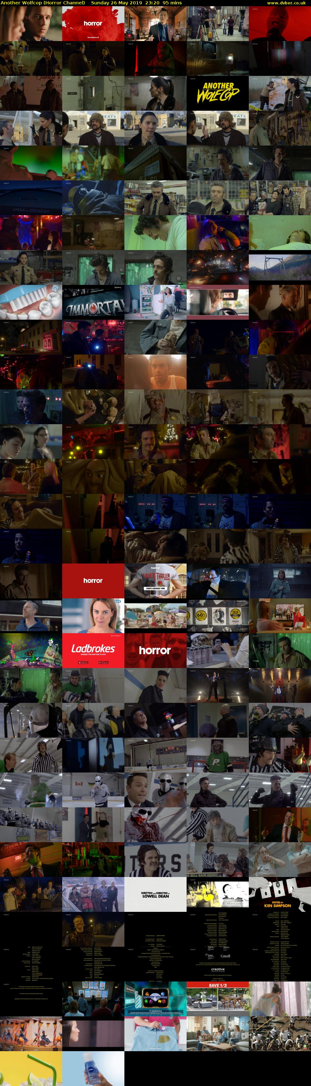 Another Wolfcop (Horror Channel) Sunday 26 May 2019 23:20 - 00:55