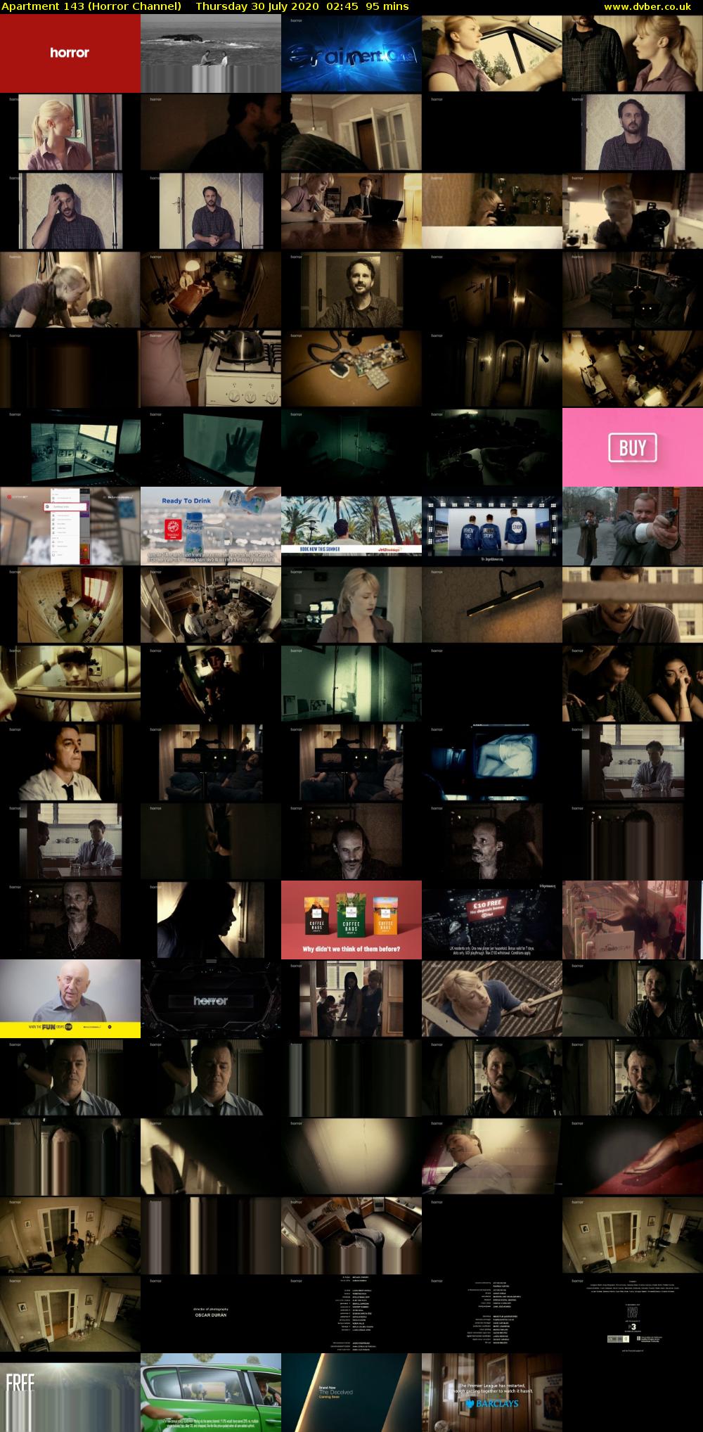 Apartment 143 (Horror Channel) Thursday 30 July 2020 02:45 - 04:20