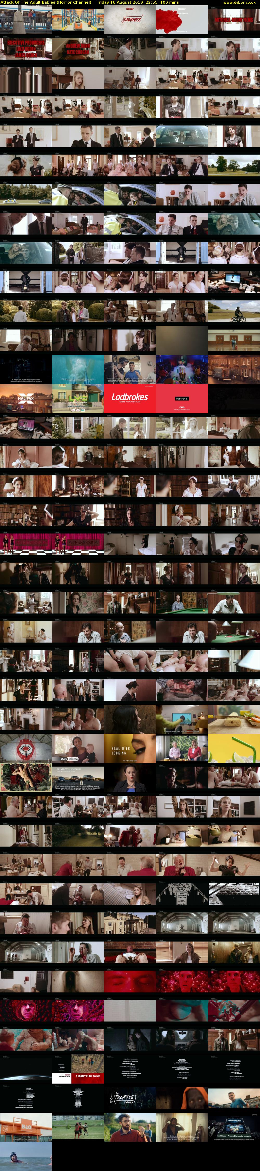 Attack Of The Adult Babies (Horror Channel) Friday 16 August 2019 22:55 - 00:35