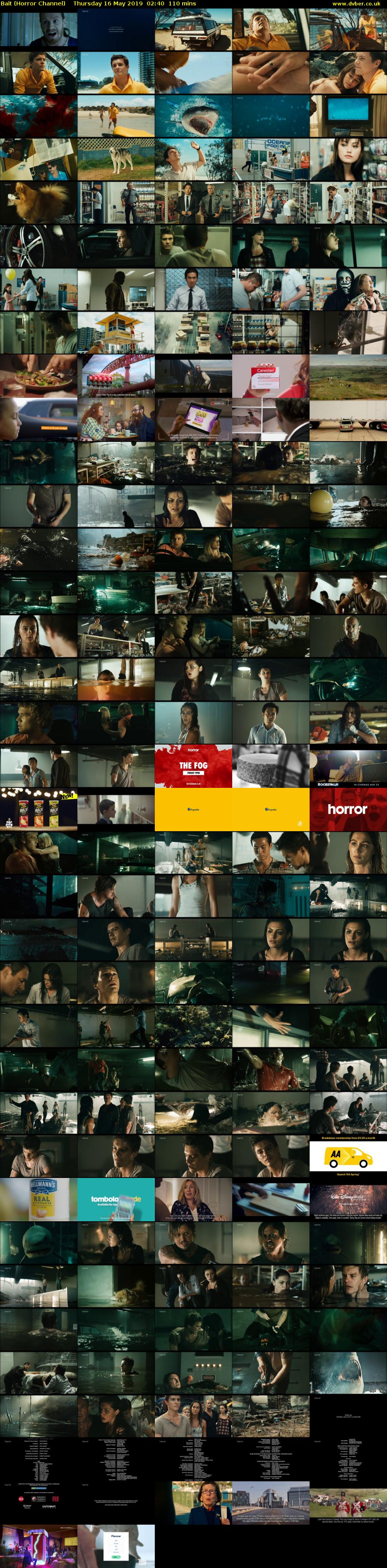 Bait (Horror Channel) Thursday 16 May 2019 02:40 - 04:30