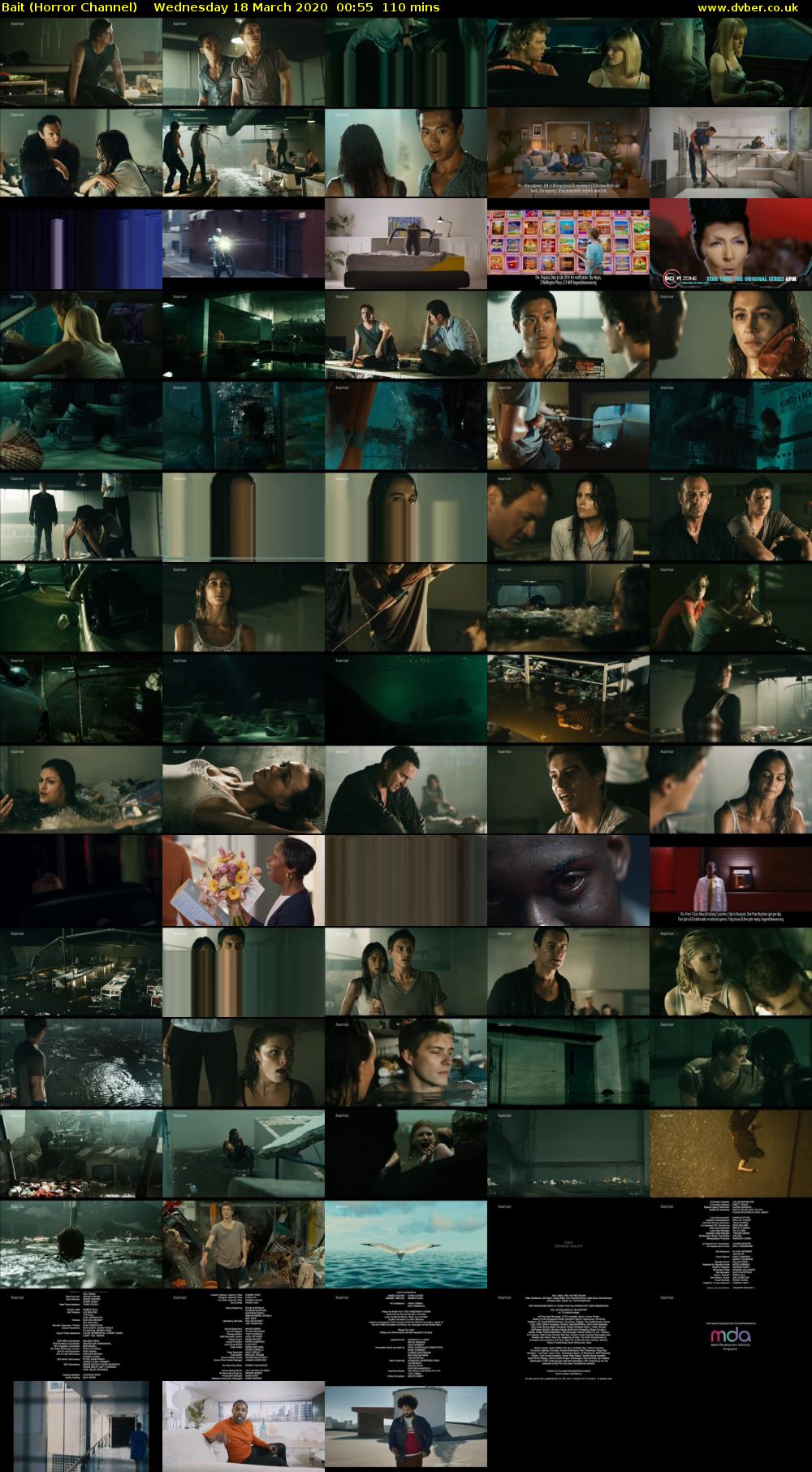 Bait (Horror Channel) Wednesday 18 March 2020 00:55 - 02:45
