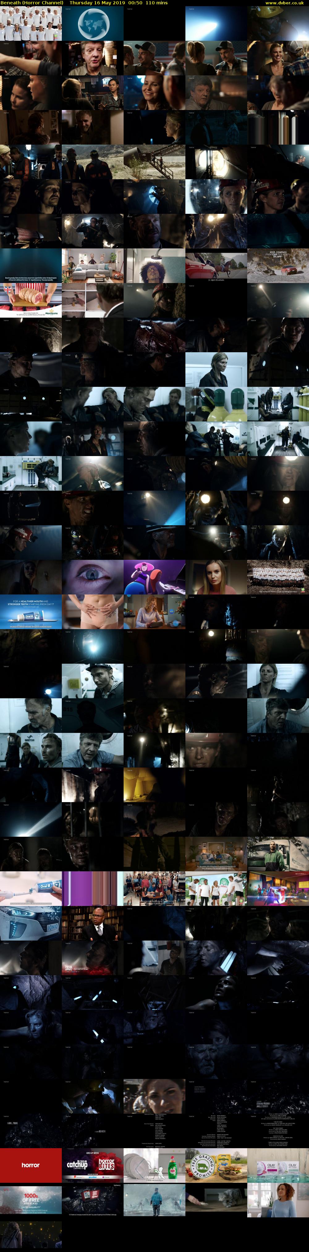 Beneath (Horror Channel) Thursday 16 May 2019 00:50 - 02:40