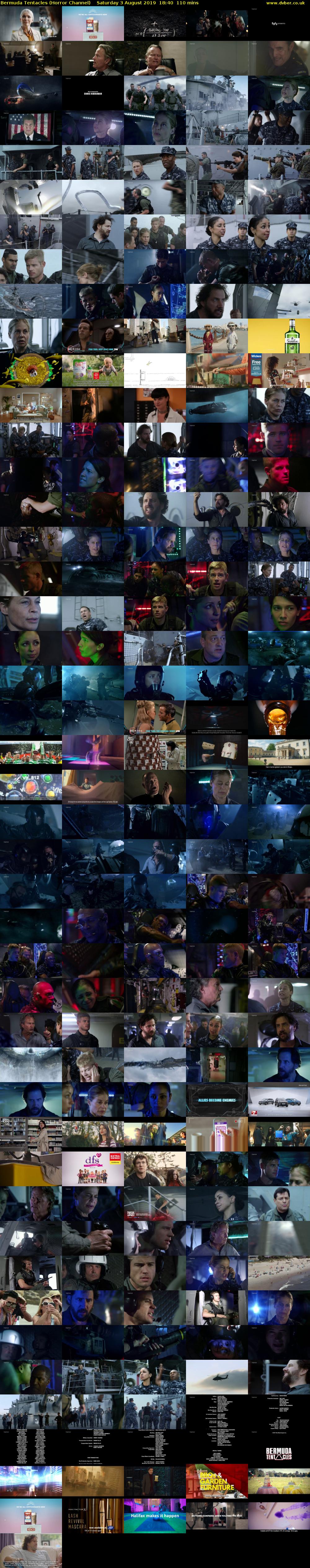 Bermuda Tentacles (Horror Channel) Saturday 3 August 2019 18:40 - 20:30