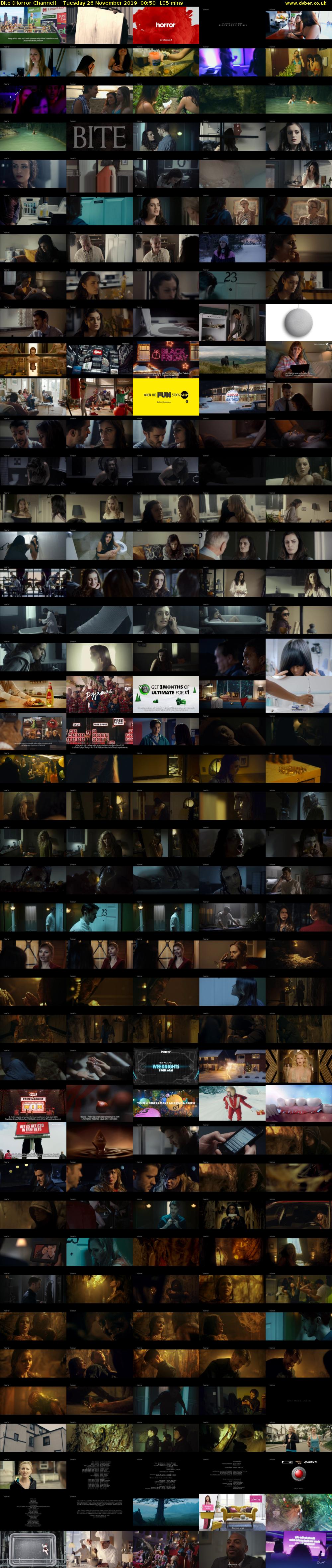 Bite (Horror Channel) Tuesday 26 November 2019 00:50 - 02:35