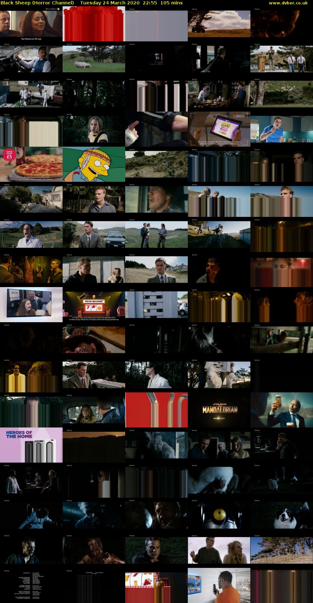 Black Sheep (Horror Channel) Tuesday 24 March 2020 22:55 - 00:40