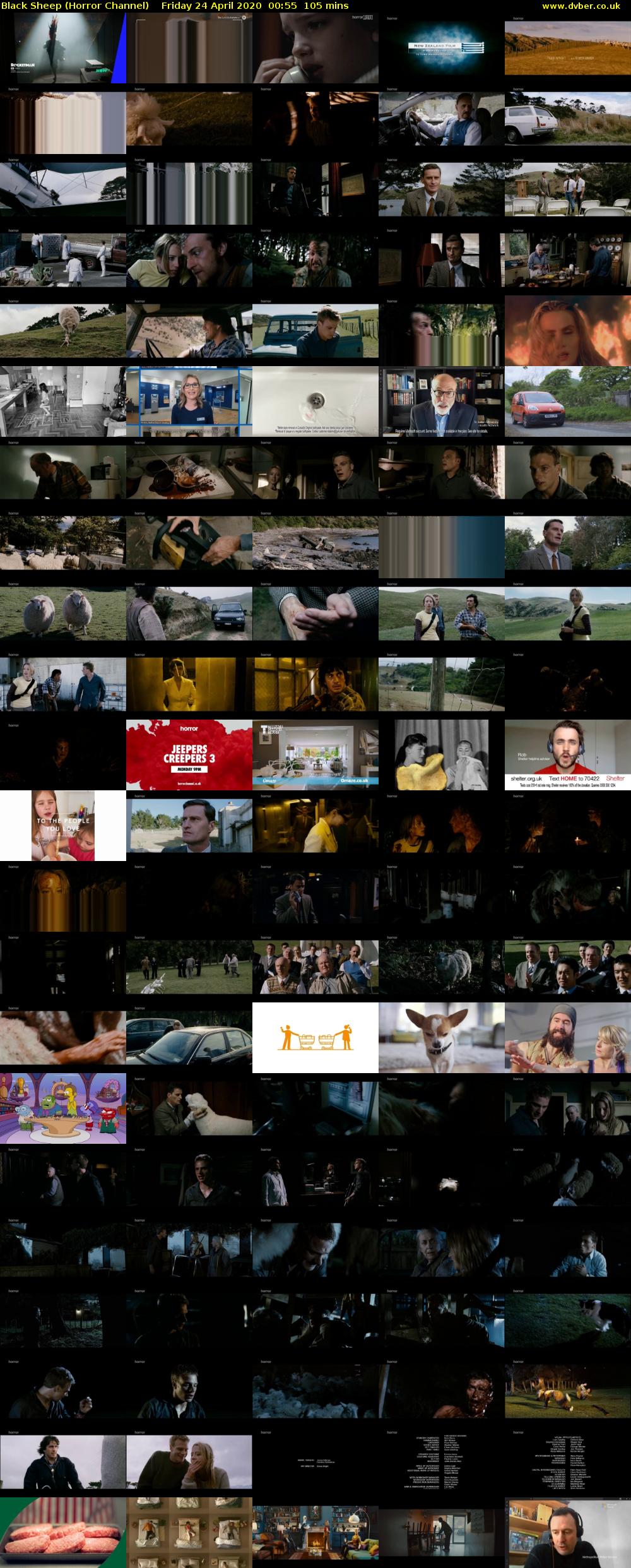 Black Sheep (Horror Channel) Friday 24 April 2020 00:55 - 02:40