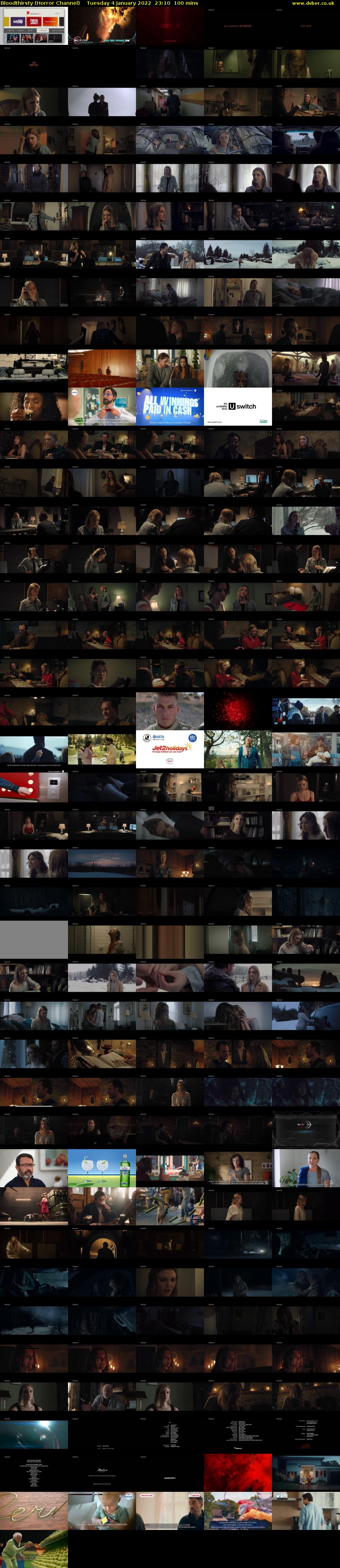 Bloodthirsty (Horror Channel) Tuesday 4 January 2022 23:10 - 00:50