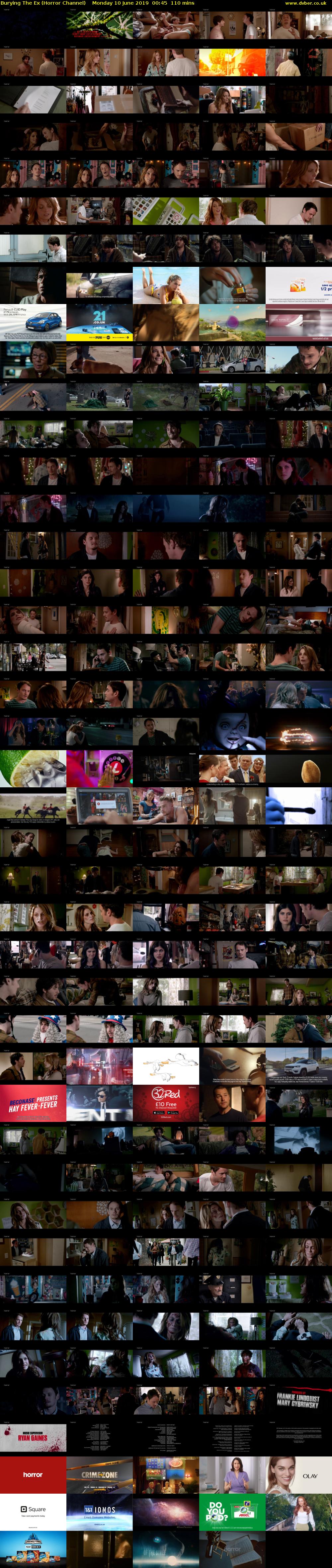 Burying The Ex (Horror Channel) Monday 10 June 2019 00:45 - 02:35