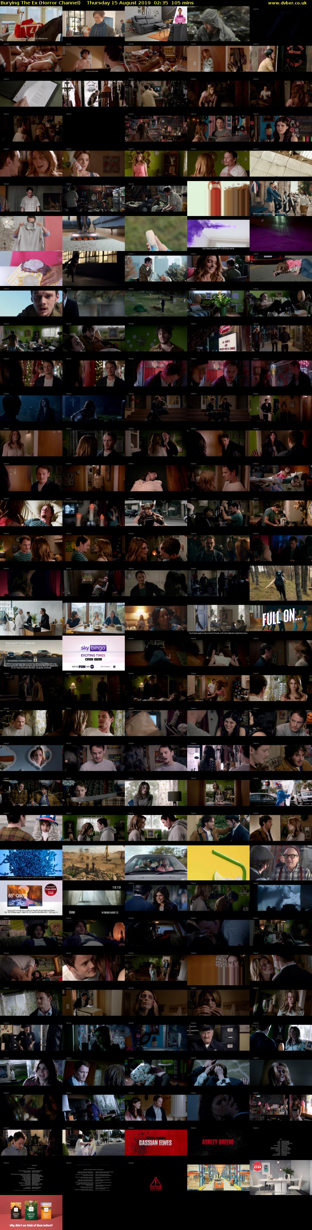 Burying The Ex (Horror Channel) Thursday 15 August 2019 02:35 - 04:20