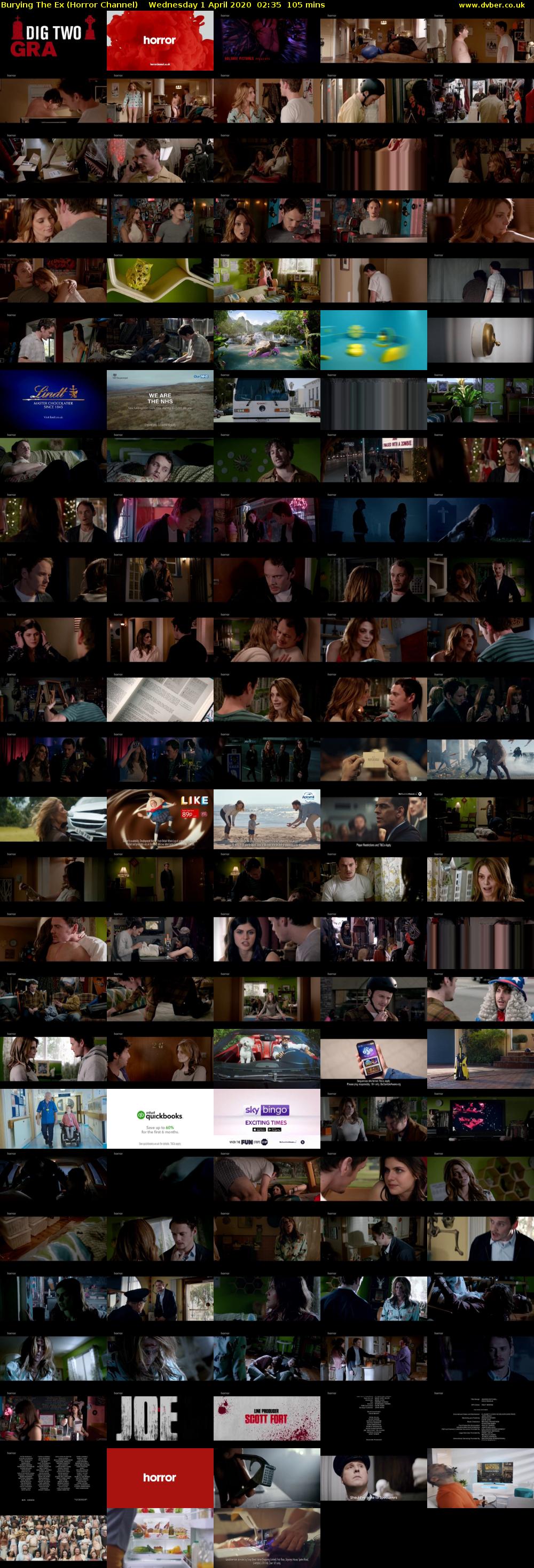 Burying The Ex (Horror Channel) Wednesday 1 April 2020 02:35 - 04:20