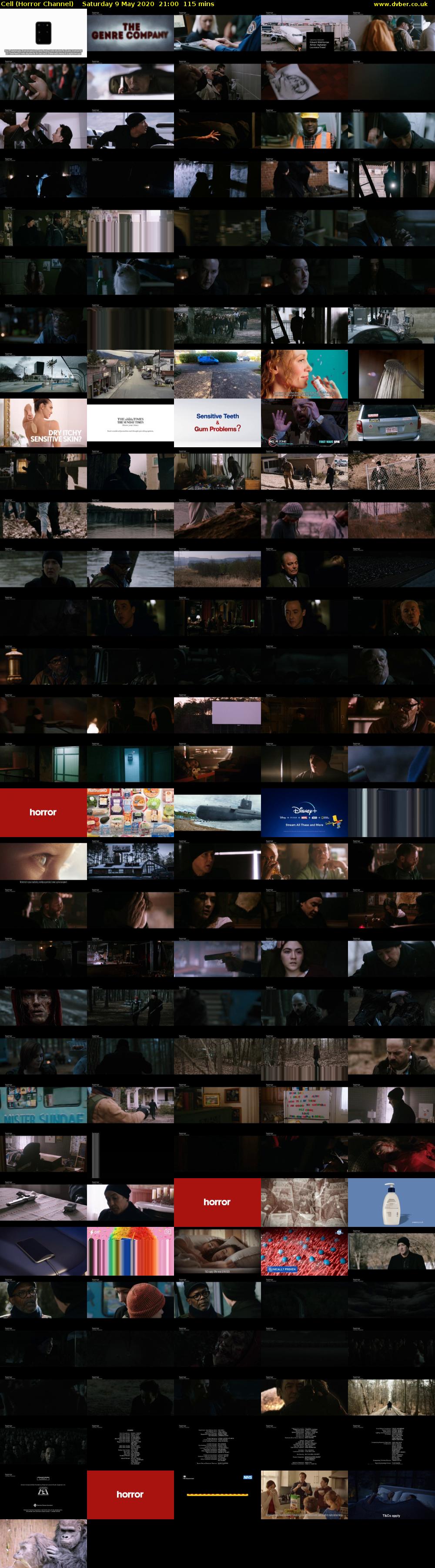 Cell (Horror Channel) Saturday 9 May 2020 21:00 - 22:55