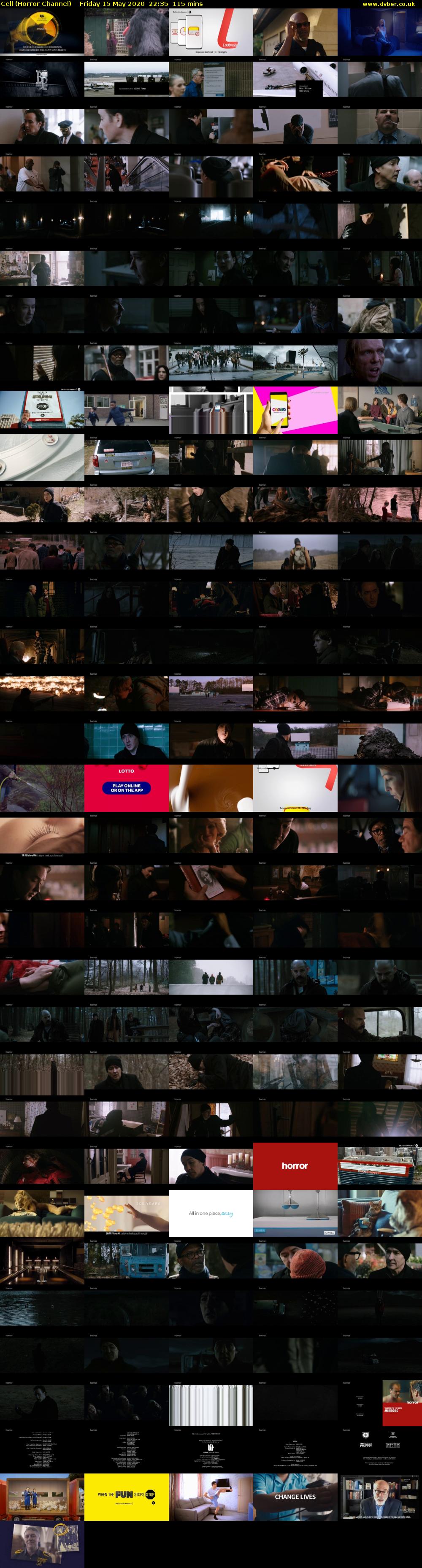 Cell (Horror Channel) Friday 15 May 2020 22:35 - 00:30