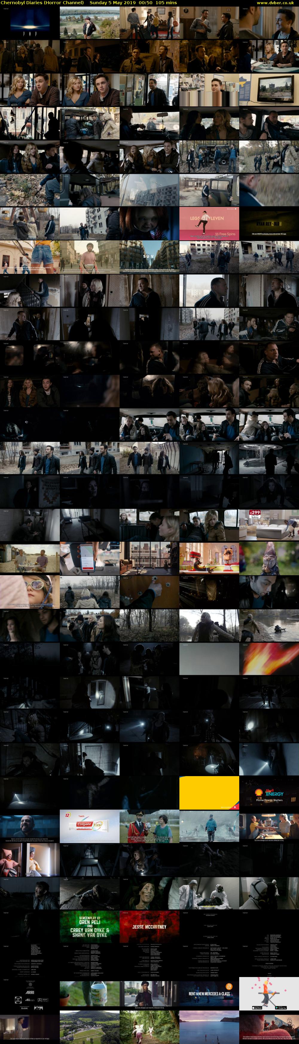 Chernobyl Diaries (Horror Channel) Sunday 5 May 2019 00:50 - 02:35