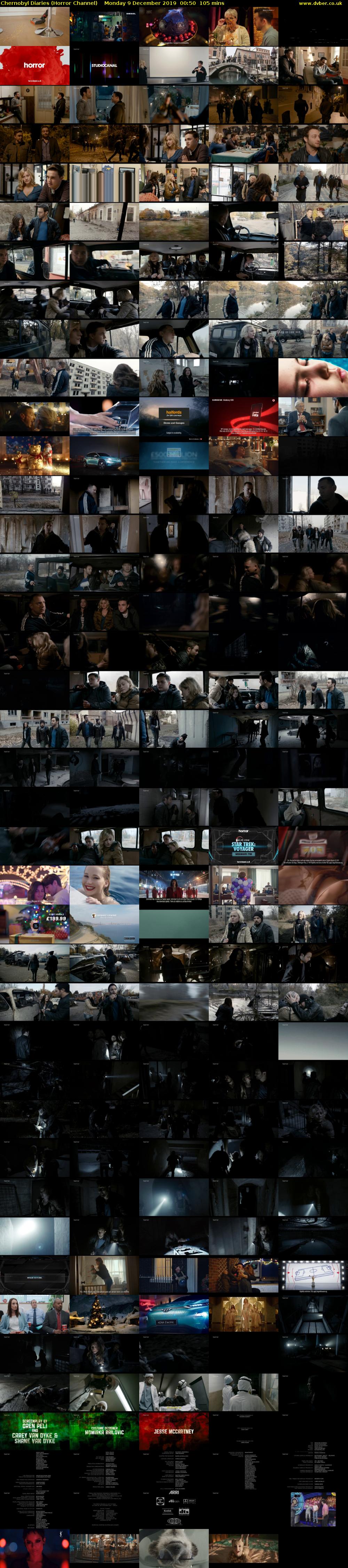 Chernobyl Diaries (Horror Channel) Monday 9 December 2019 00:50 - 02:35