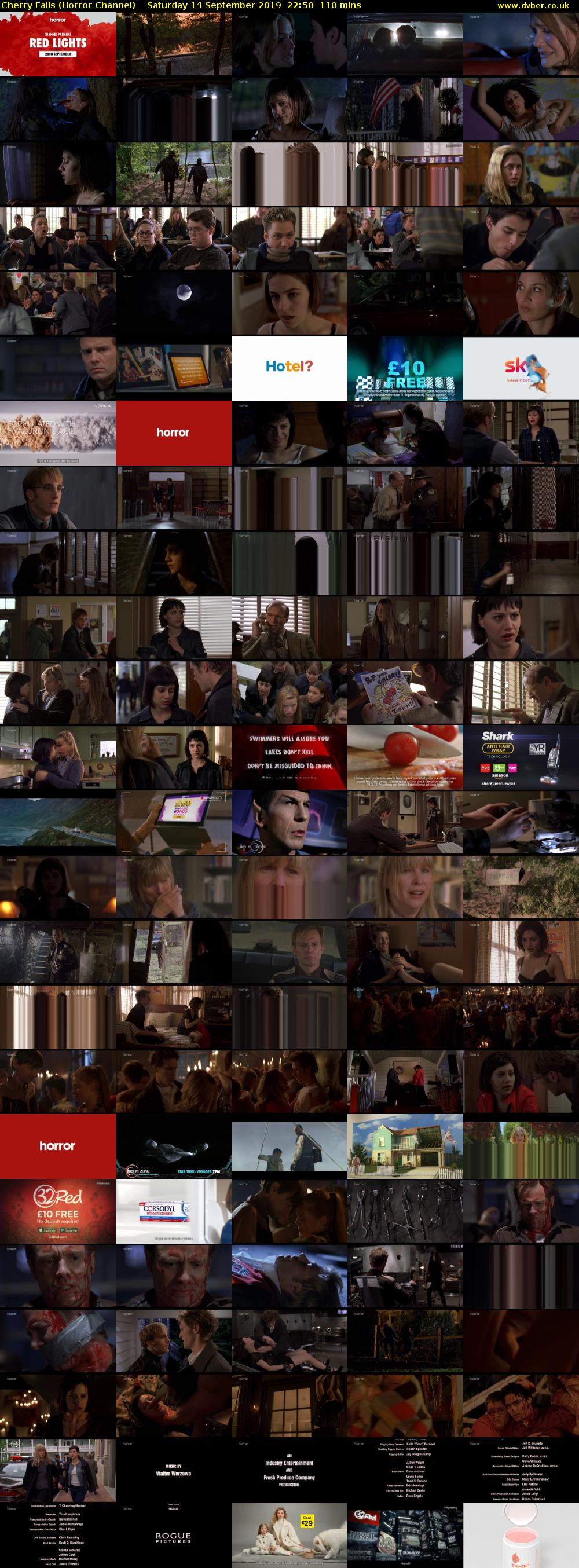 Cherry Falls (Horror Channel) Saturday 14 September 2019 22:50 - 00:40