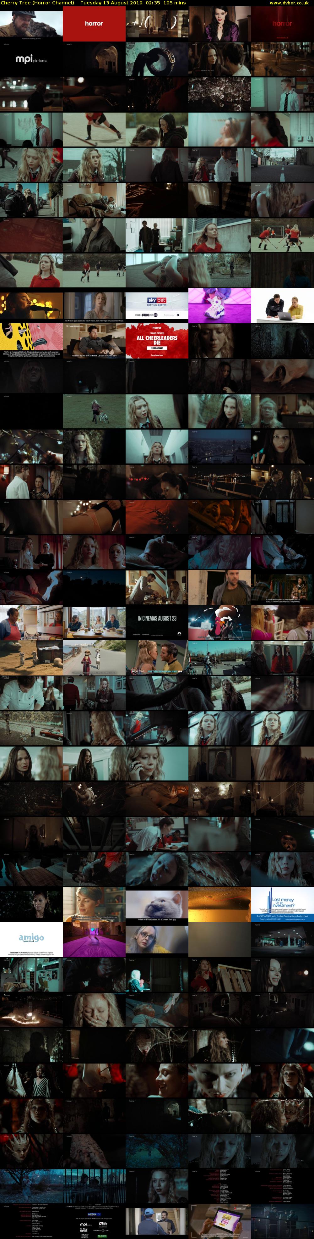 Cherry Tree (Horror Channel) Tuesday 13 August 2019 02:35 - 04:20