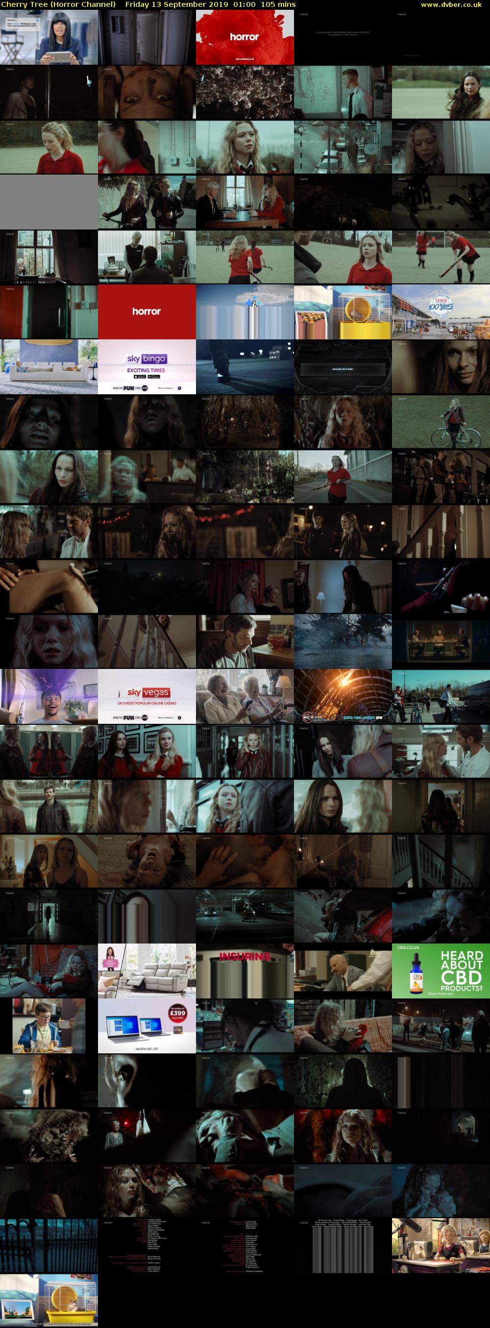 Cherry Tree (Horror Channel) Friday 13 September 2019 01:00 - 02:45