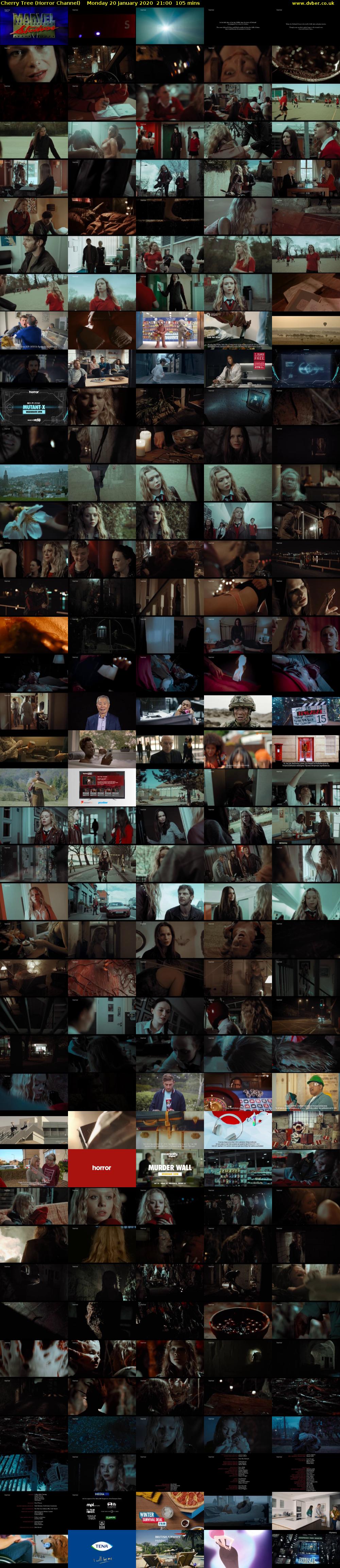 Cherry Tree (Horror Channel) Monday 20 January 2020 21:00 - 22:45