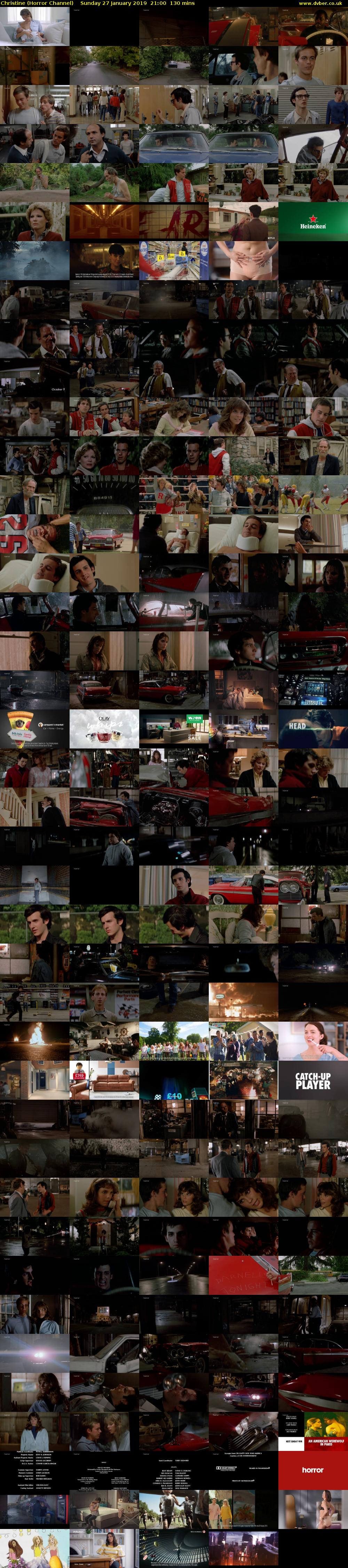 Christine (Horror Channel) Sunday 27 January 2019 21:00 - 23:10