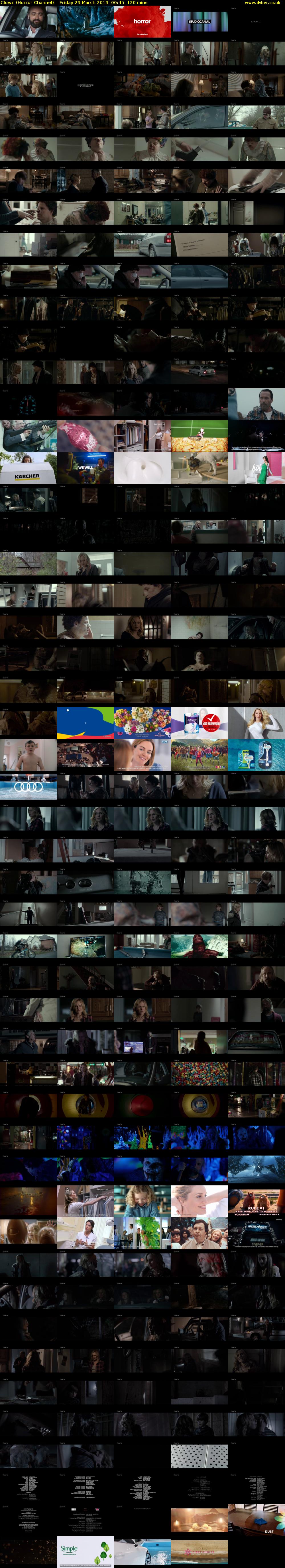 Clown (Horror Channel) Friday 29 March 2019 00:45 - 02:45