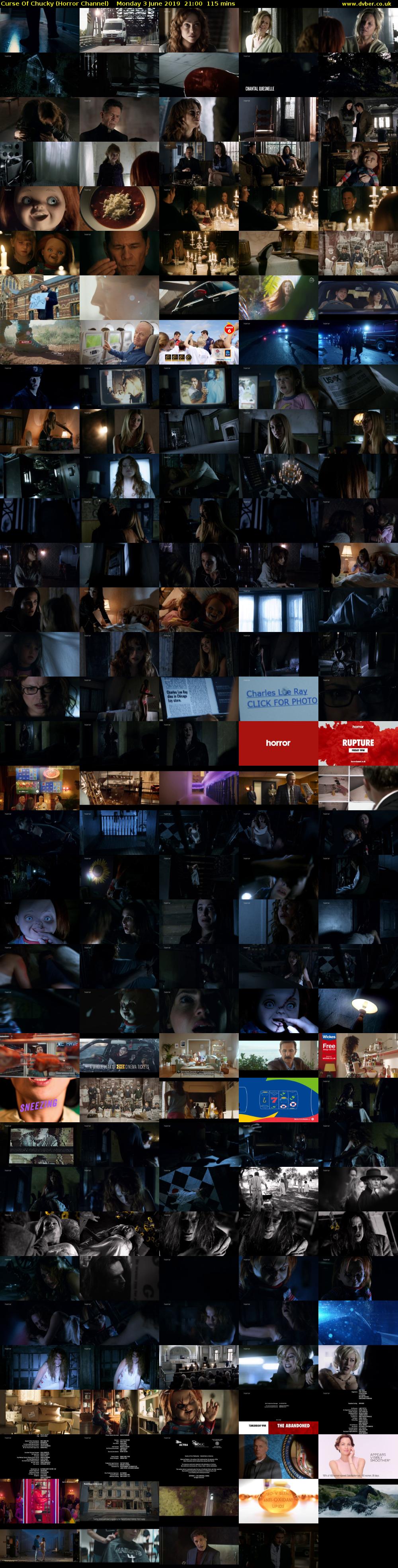 Curse Of Chucky (Horror Channel) Monday 3 June 2019 21:00 - 22:55