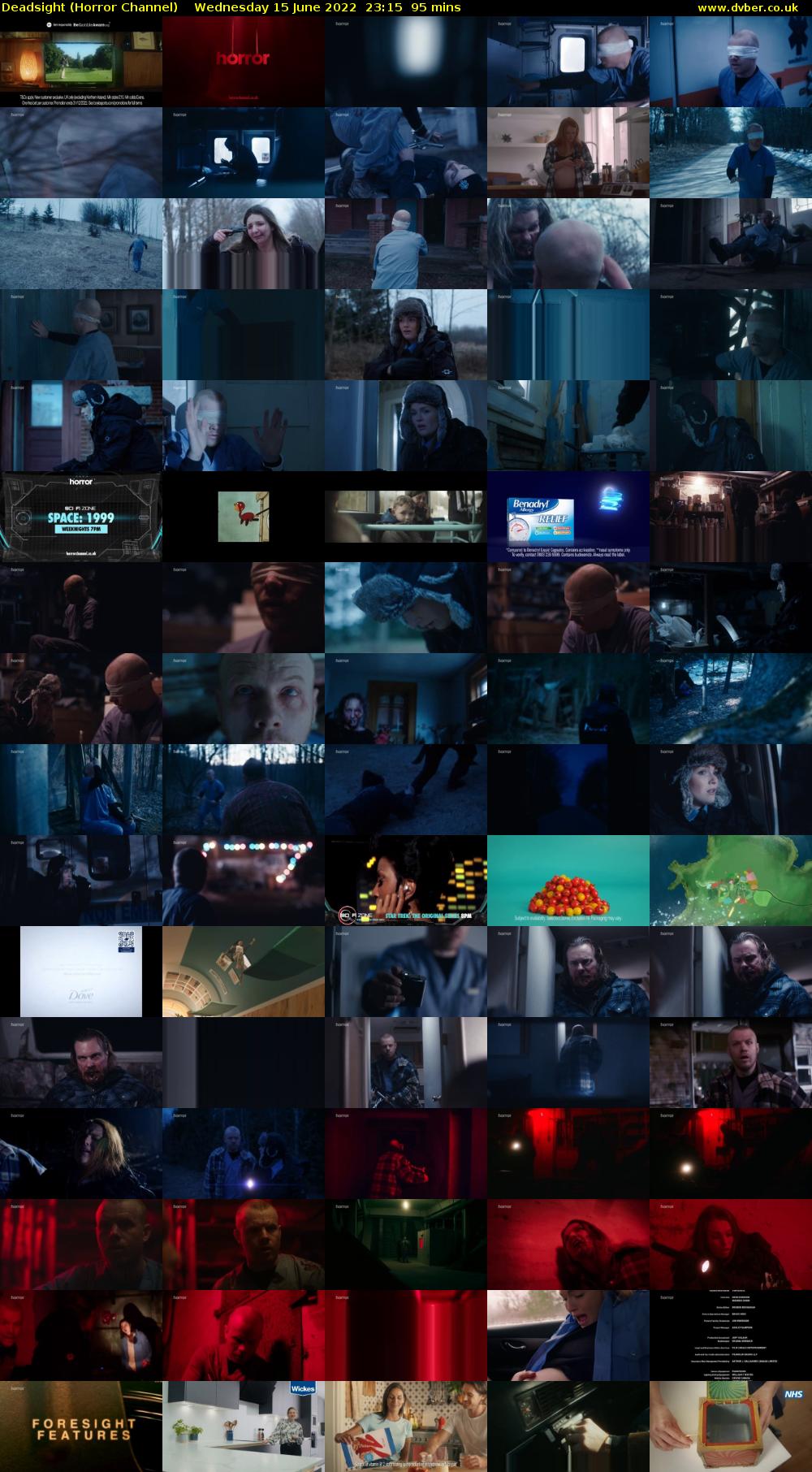 Deadsight (Horror Channel) Wednesday 15 June 2022 23:15 - 00:50