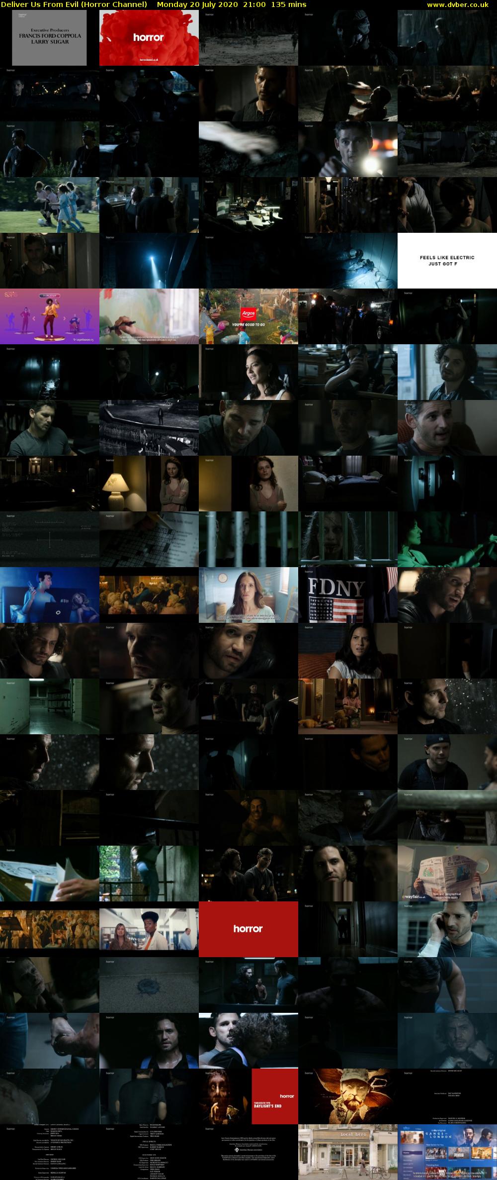 Deliver Us From Evil (Horror Channel) Monday 20 July 2020 21:00 - 23:15