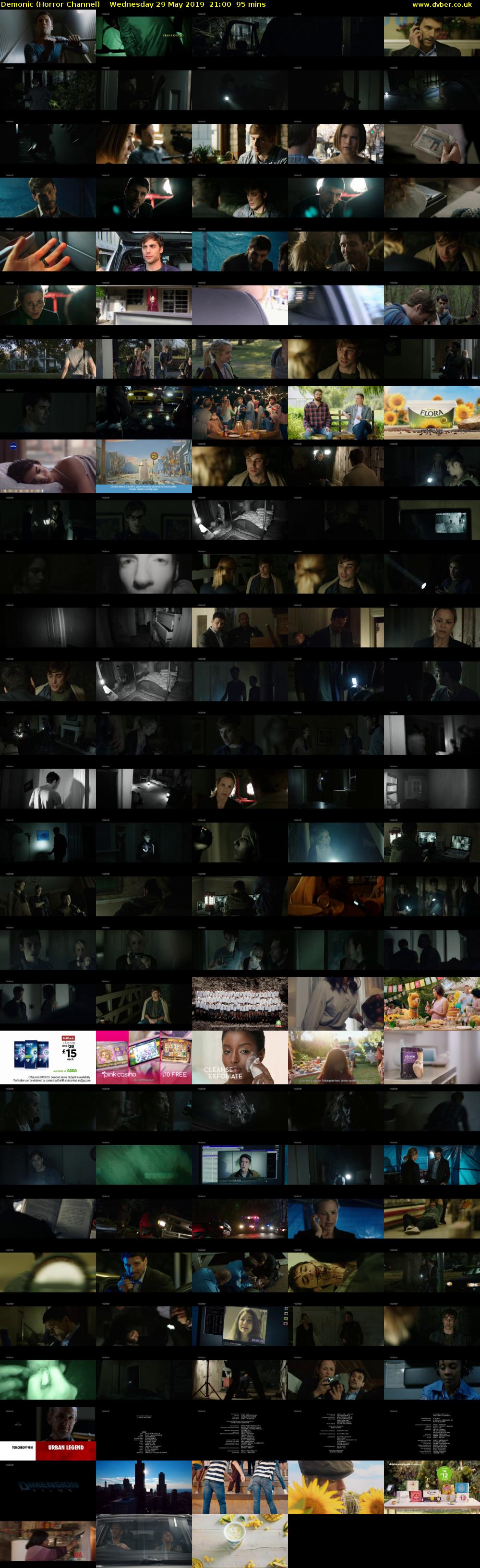 Demonic (Horror Channel) Wednesday 29 May 2019 21:00 - 22:35