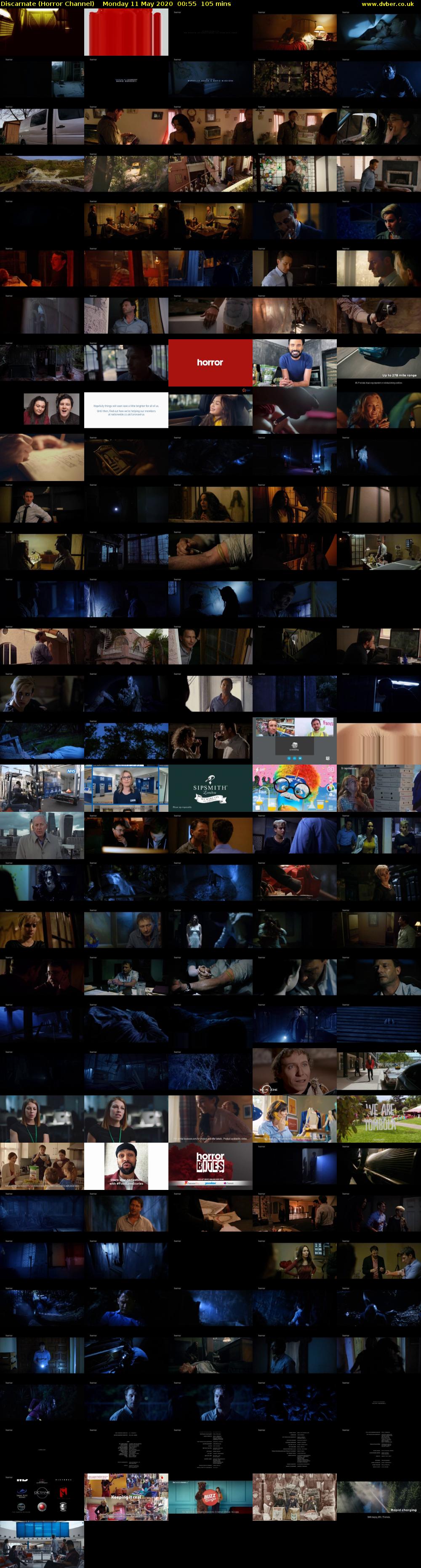 Discarnate (Horror Channel) Monday 11 May 2020 00:55 - 02:40
