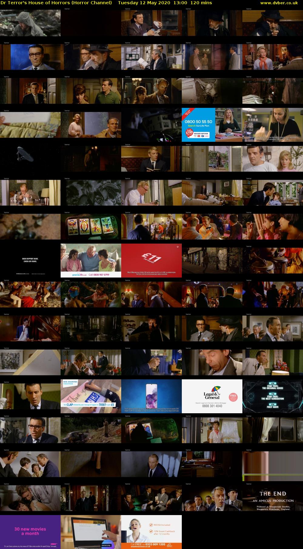 Dr Terror's House of Horrors (Horror Channel) Tuesday 12 May 2020 13:00 - 15:00