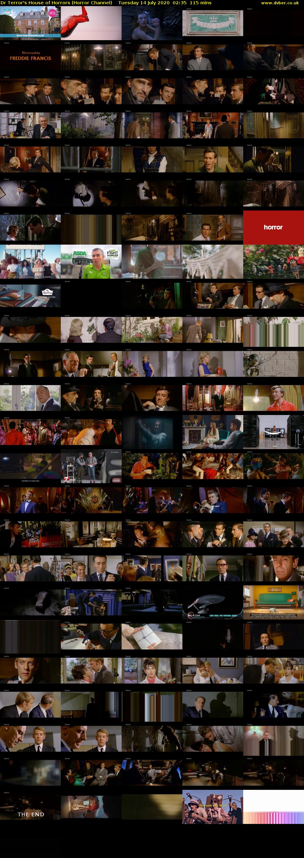 Dr Terror's House of Horrors (Horror Channel) Tuesday 14 July 2020 02:35 - 04:30