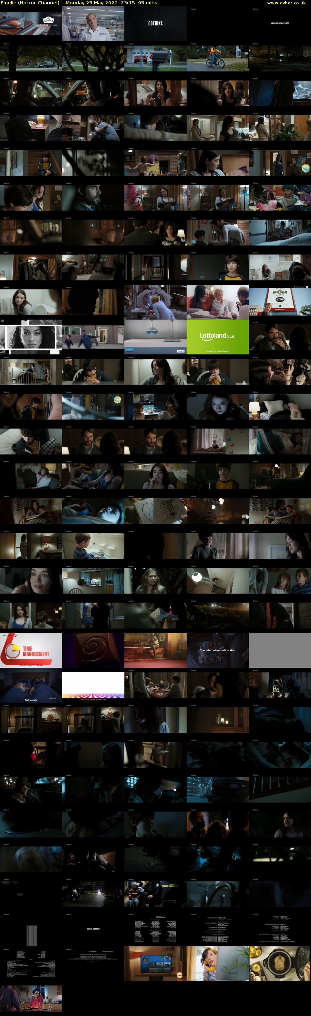 Emelie (Horror Channel) Monday 25 May 2020 23:15 - 00:50
