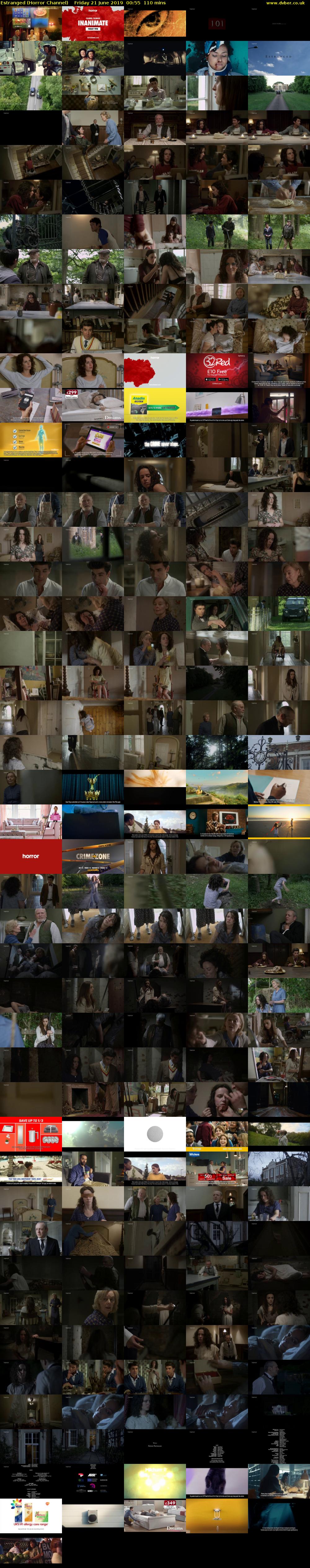 Estranged (Horror Channel) Friday 21 June 2019 00:55 - 02:45
