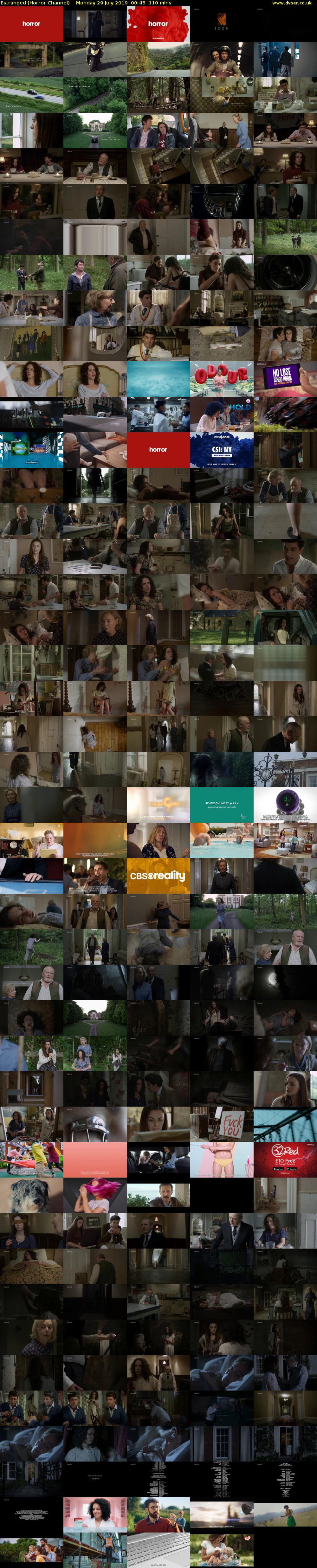 Estranged (Horror Channel) Monday 29 July 2019 00:45 - 02:35